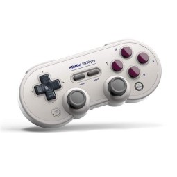 Manette Gamepad Bluetooth 8Bitdo SN30 Pro G Classic Gris