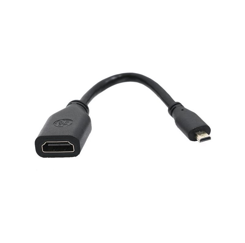 Micro HDMI (Type D) Male to Mini HDMI (Type C) Female Adapter Converter