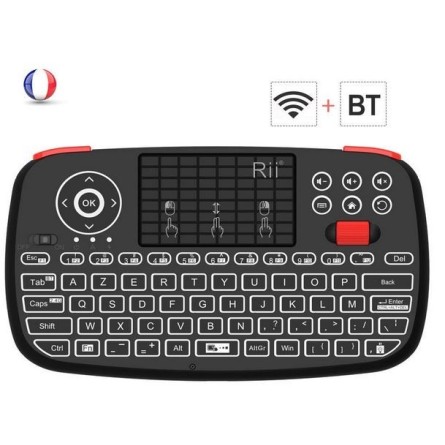 Mini clavier Bluetooth sans fil rechargeable - Prise en charge du clavier  pour Android