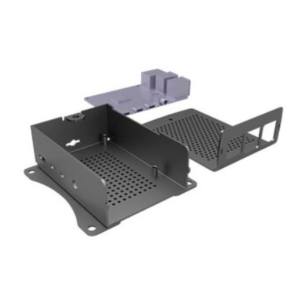 Boîtier aluminium avec support, pour Raspberry Pi4