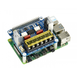 HAT triac 2 CH avec MCU, UART/I2C pour Raspberry Pi