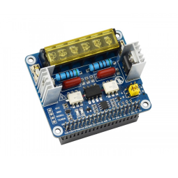 HAT triac 2 CH avec MCU, UART/I2C pour Raspberry Pi